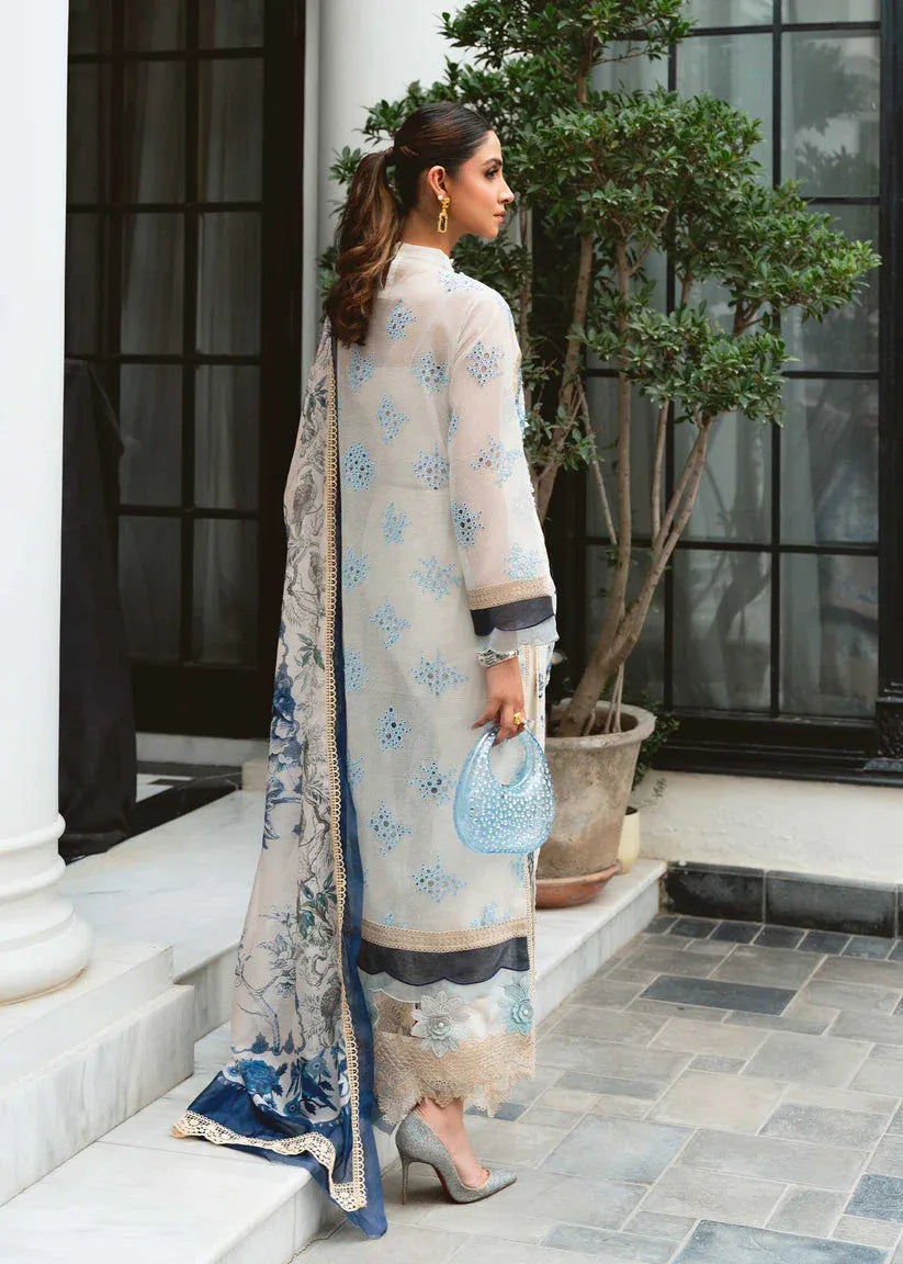 Shiza Hassan | Aira Luxury Pret | Zuha - Aqsa Fabrics