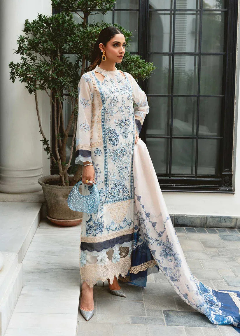 Shiza Hassan | Aira Luxury Pret | Zuha - Aqsa Fabrics