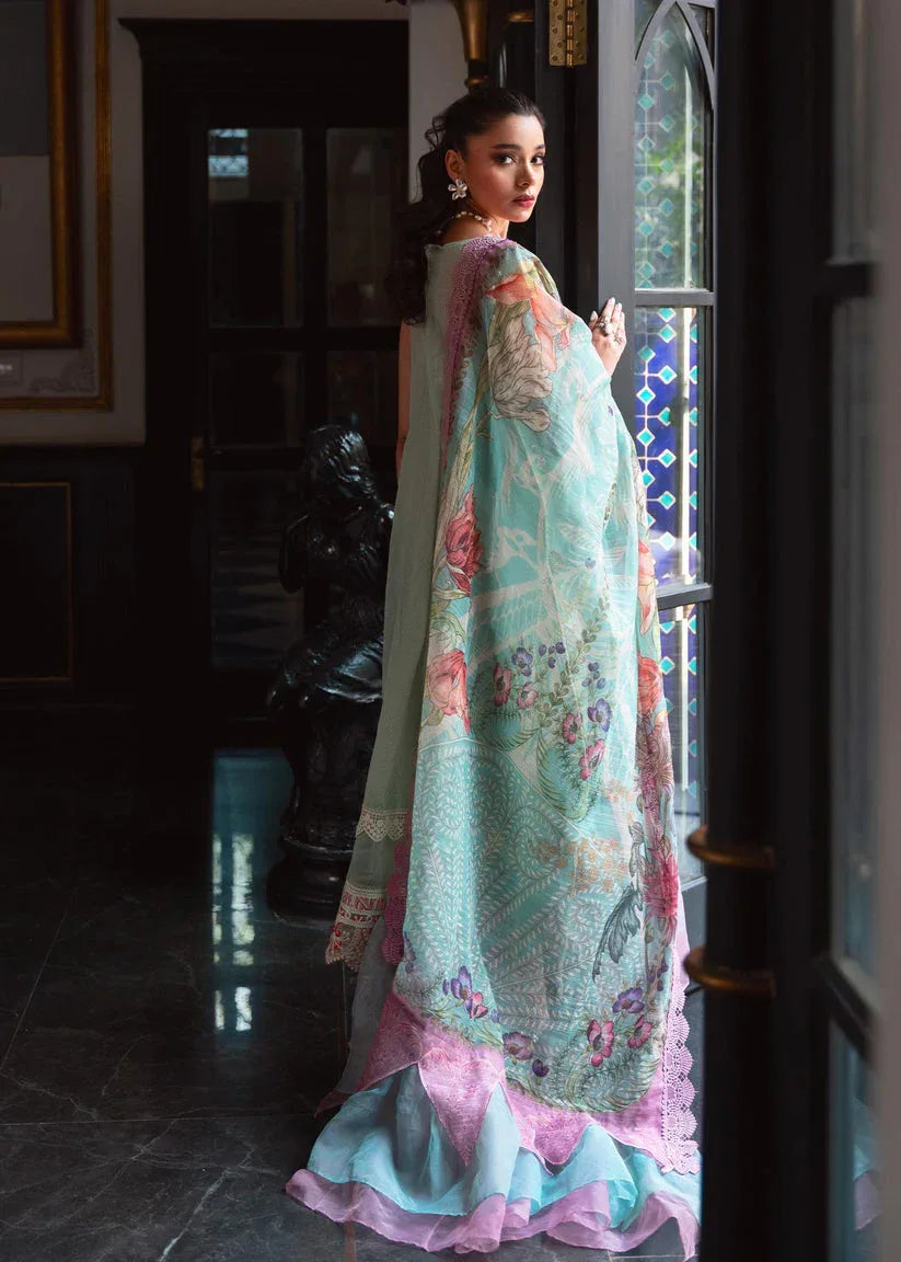 Shiza Hassan | Aira Luxury Pret | Azure - Aqsa Fabrics