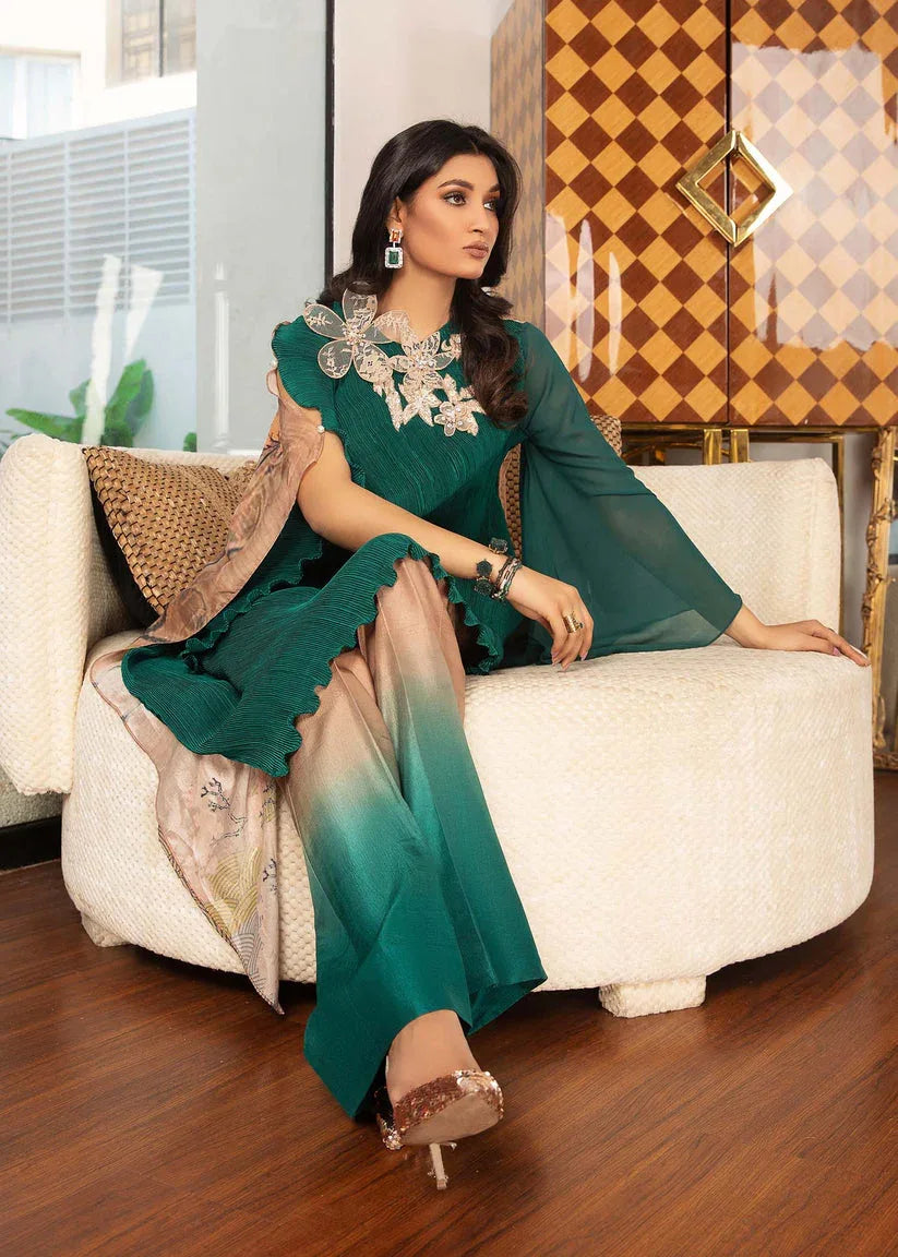 Shiza Hassan | Sublime Luxury Pret | Zerya - Aqsa Fabrics