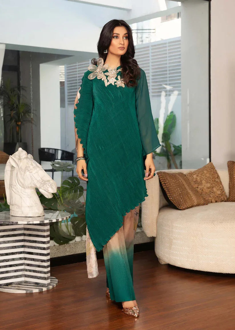 Shiza Hassan | Sublime Luxury Pret | Zerya - Aqsa Fabrics