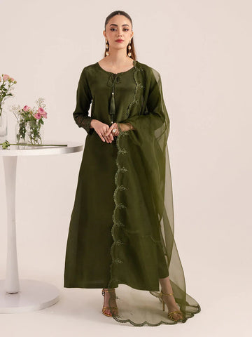 Izel | The Silk Chapter | Silken - Aqsa Fabrics