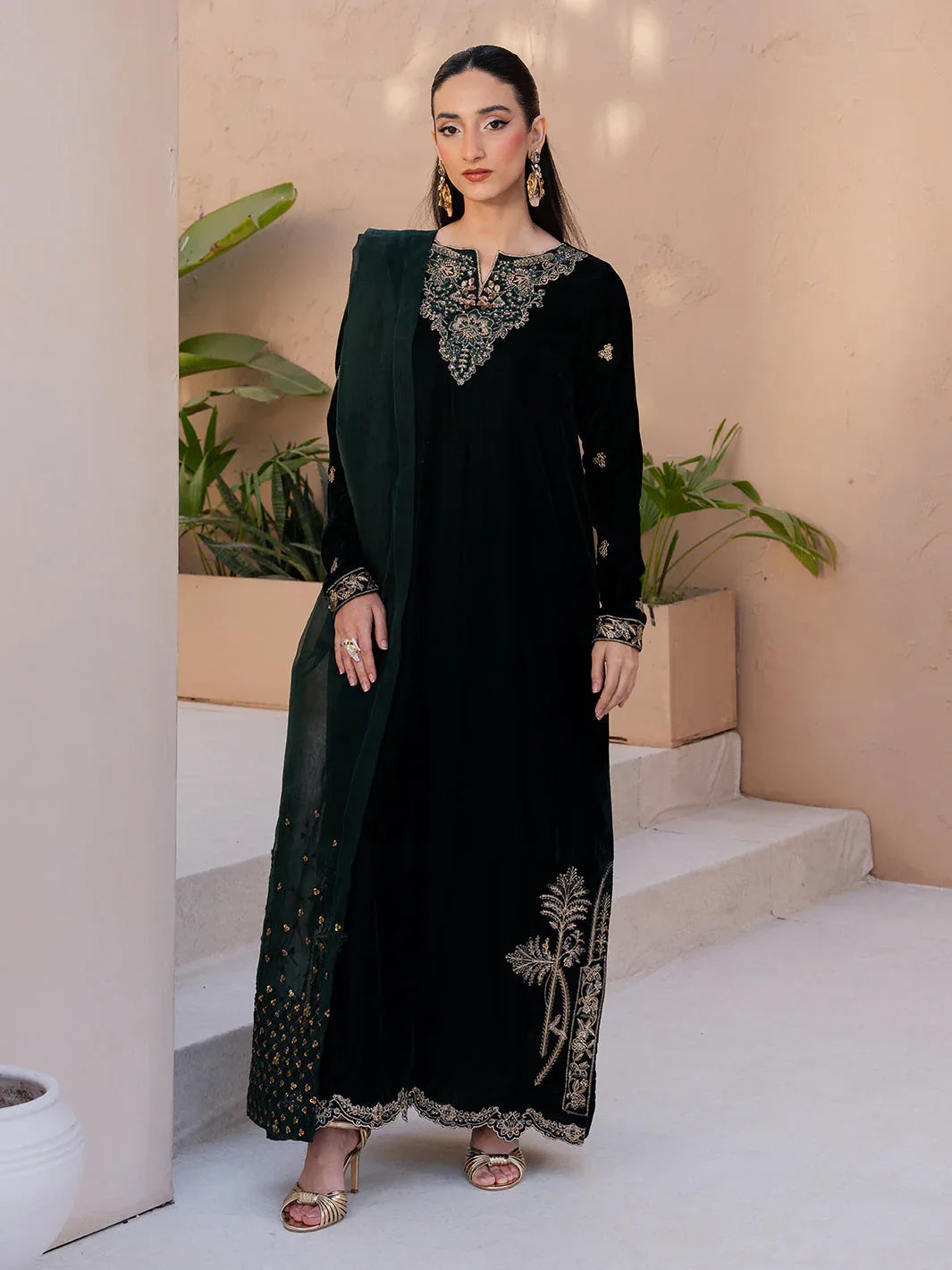Izel | Le Tresor Formals | Solène - Aqsa Fabrics