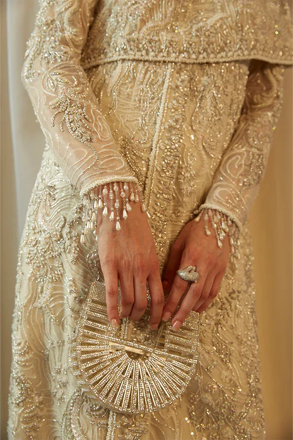 SUFFUSE | LUXURY PRET | ROSA - Aqsa Fabrics