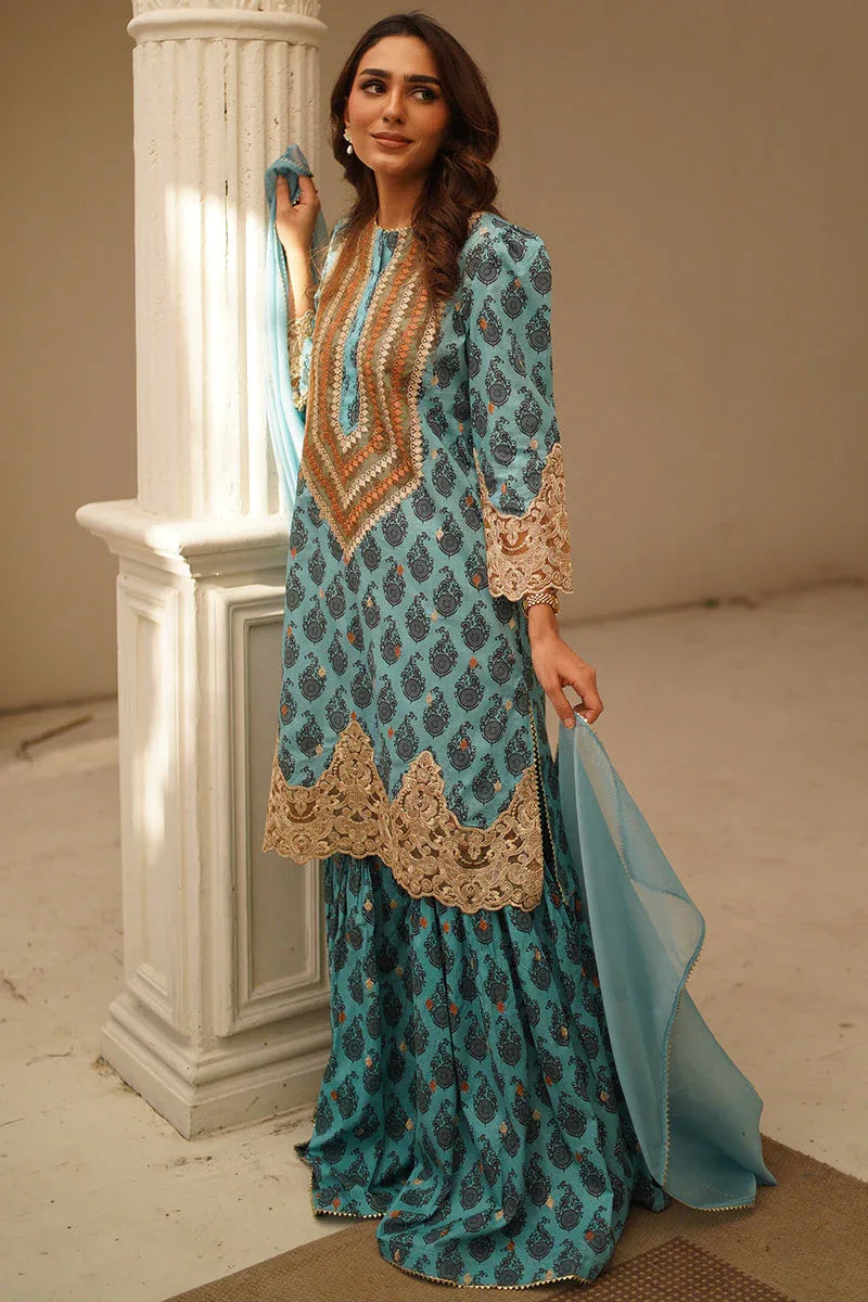 Ego | Diva Premium | ZEENAT 3 PIECE - Aqsa Fabrics