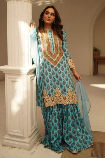 Ego | Diva Premium | ZEENAT 3 PIECE - Aqsa Fabrics