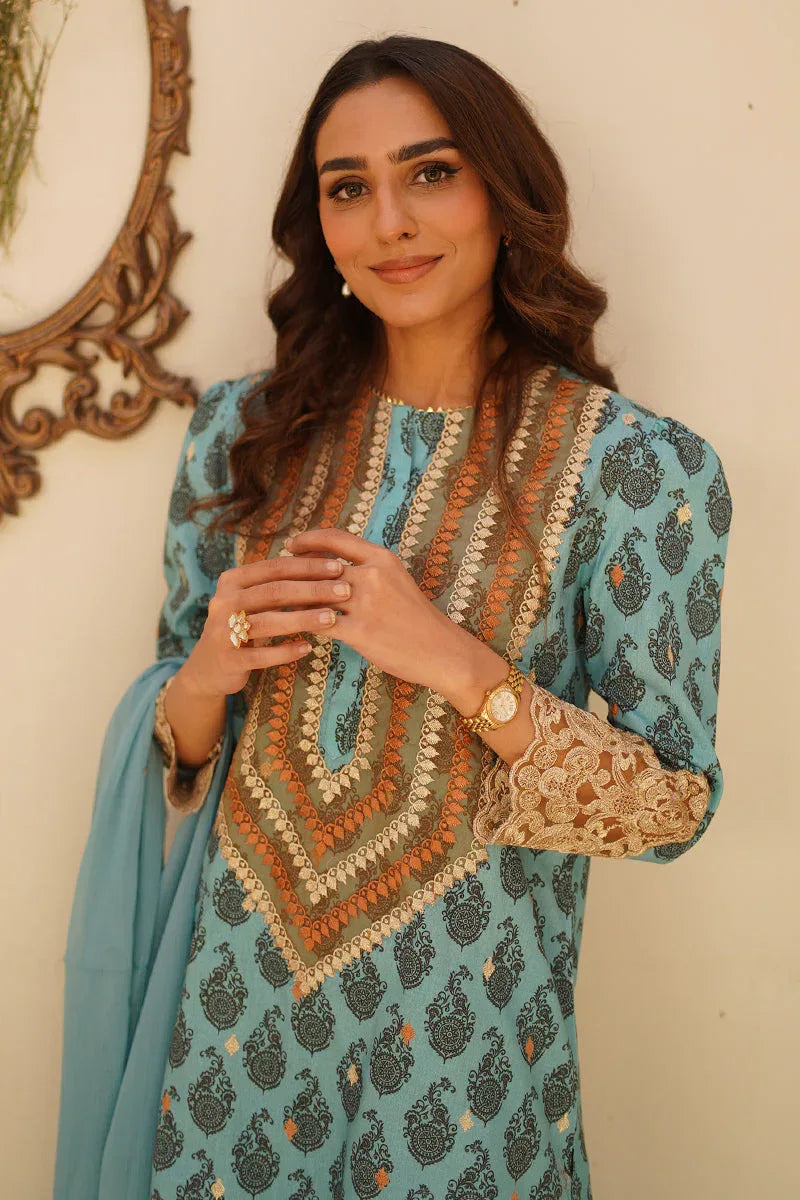 Ego | Diva Premium | ZEENAT 3 PIECE - Aqsa Fabrics