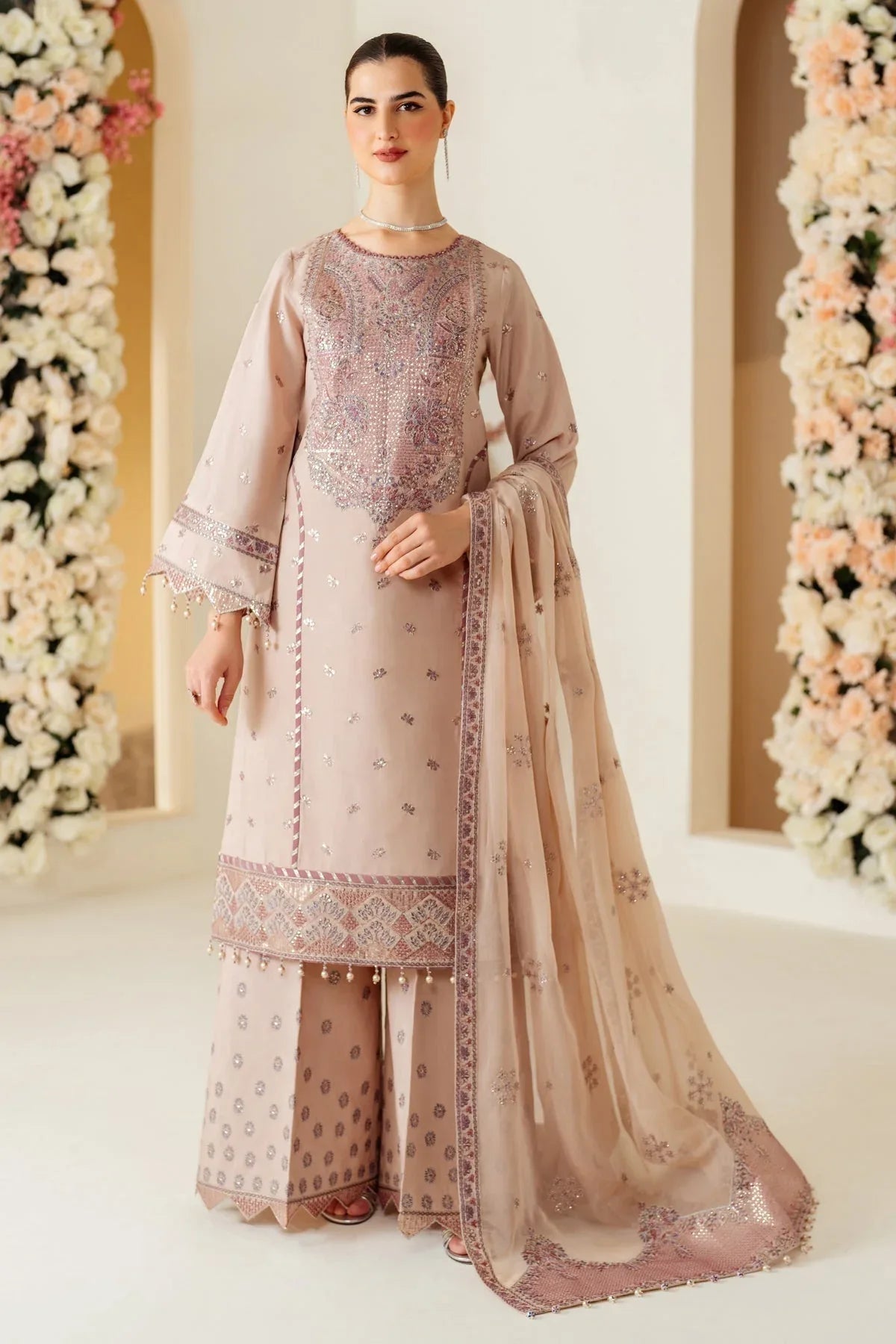 Alizeh | Luxury Raw Silk | AF-RS-08-TAFFY - Aqsa Fabrics