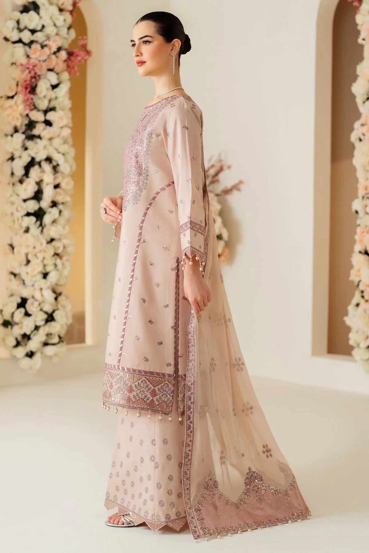 Alizeh | Luxury Raw Silk | AF-RS-08-TAFFY - Aqsa Fabrics