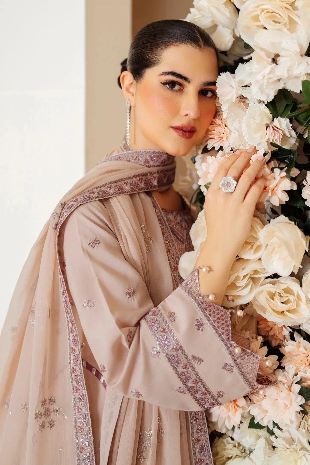 Alizeh | Luxury Raw Silk | AF-RS-08-TAFFY - Aqsa Fabrics