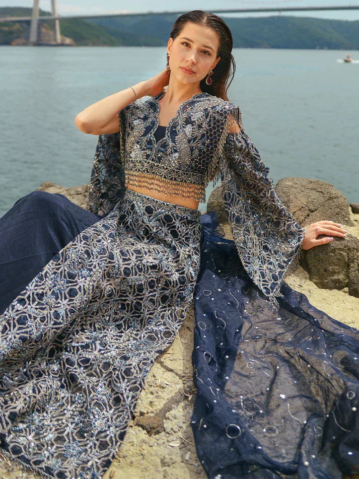 Epoque | Ciel Luxury Couture | THE NIGHT DREAM - Aqsa Fabrics