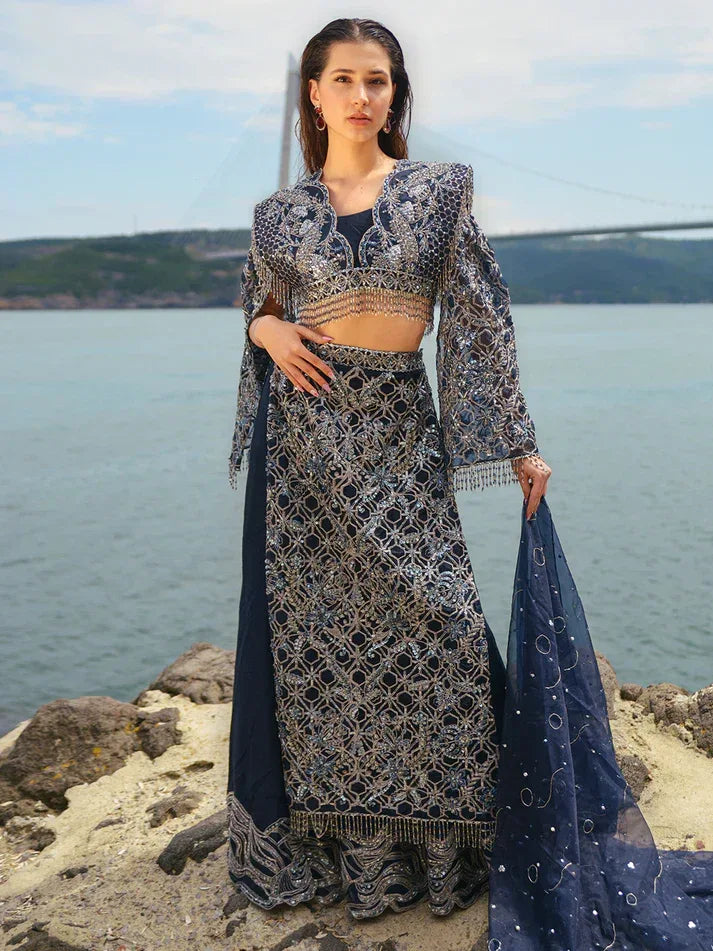 Epoque | Ciel Luxury Couture | THE NIGHT DREAM - Aqsa Fabrics