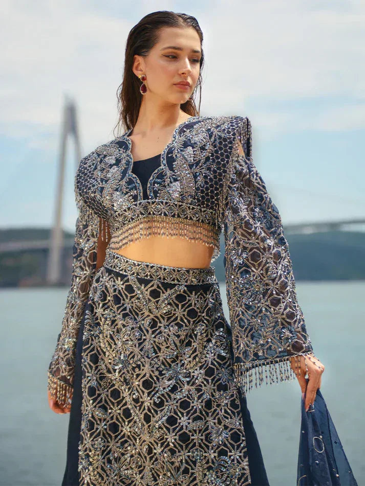 Epoque | Ciel Luxury Couture | THE NIGHT DREAM - Aqsa Fabrics