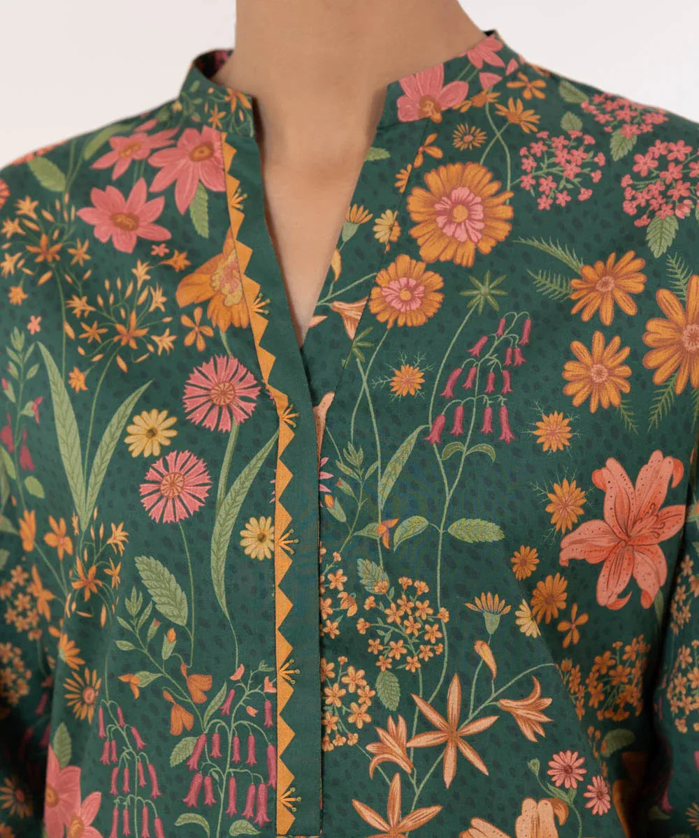Sapphire | Intermix 2024 | Cambric Suit S-20 - Aqsa Fabrics