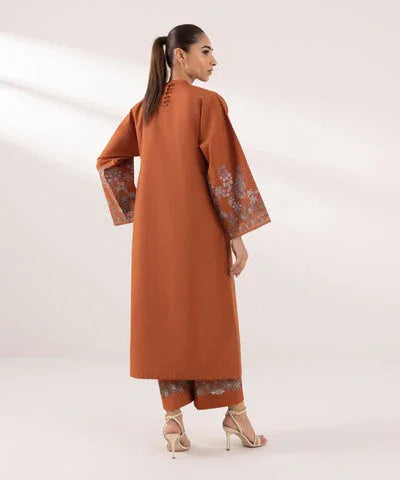 Sapphire | Intermix 2024 | Cambric Suit S-01 - Aqsa Fabrics