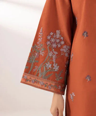 Sapphire | Intermix 2024 | Cambric Suit S-01 - Aqsa Fabrics