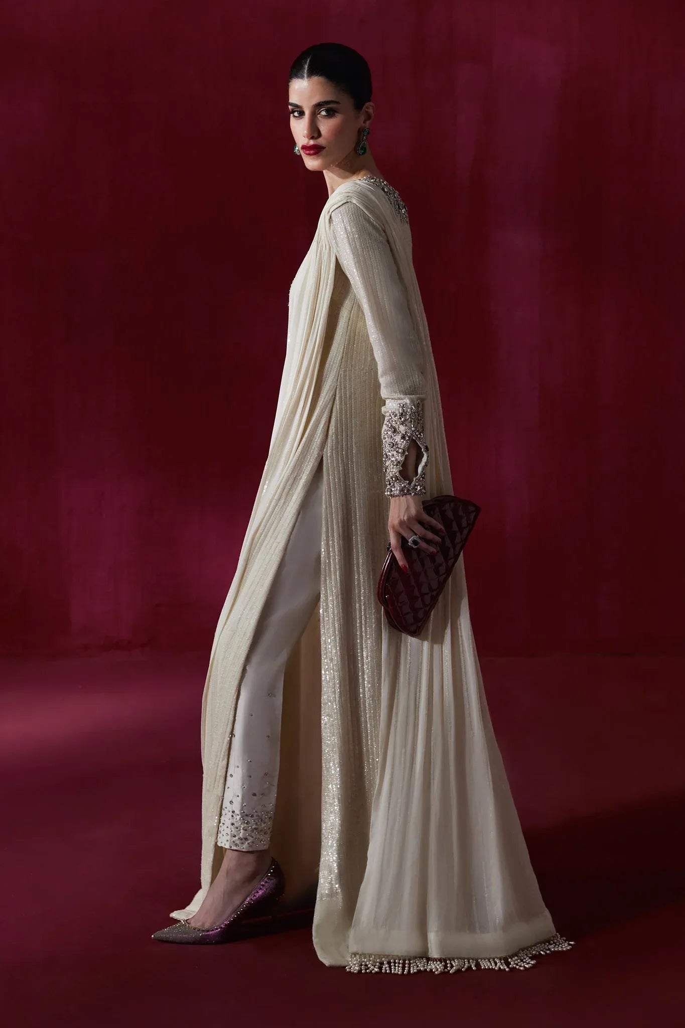 Elan | Luxury Wedding Wears | POUSSIÈRE DE LUNE (EP-20997)