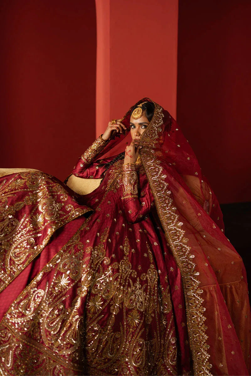 Afrozeh | Divani Silk 25 | Bahaar - Aqsa Fabrics