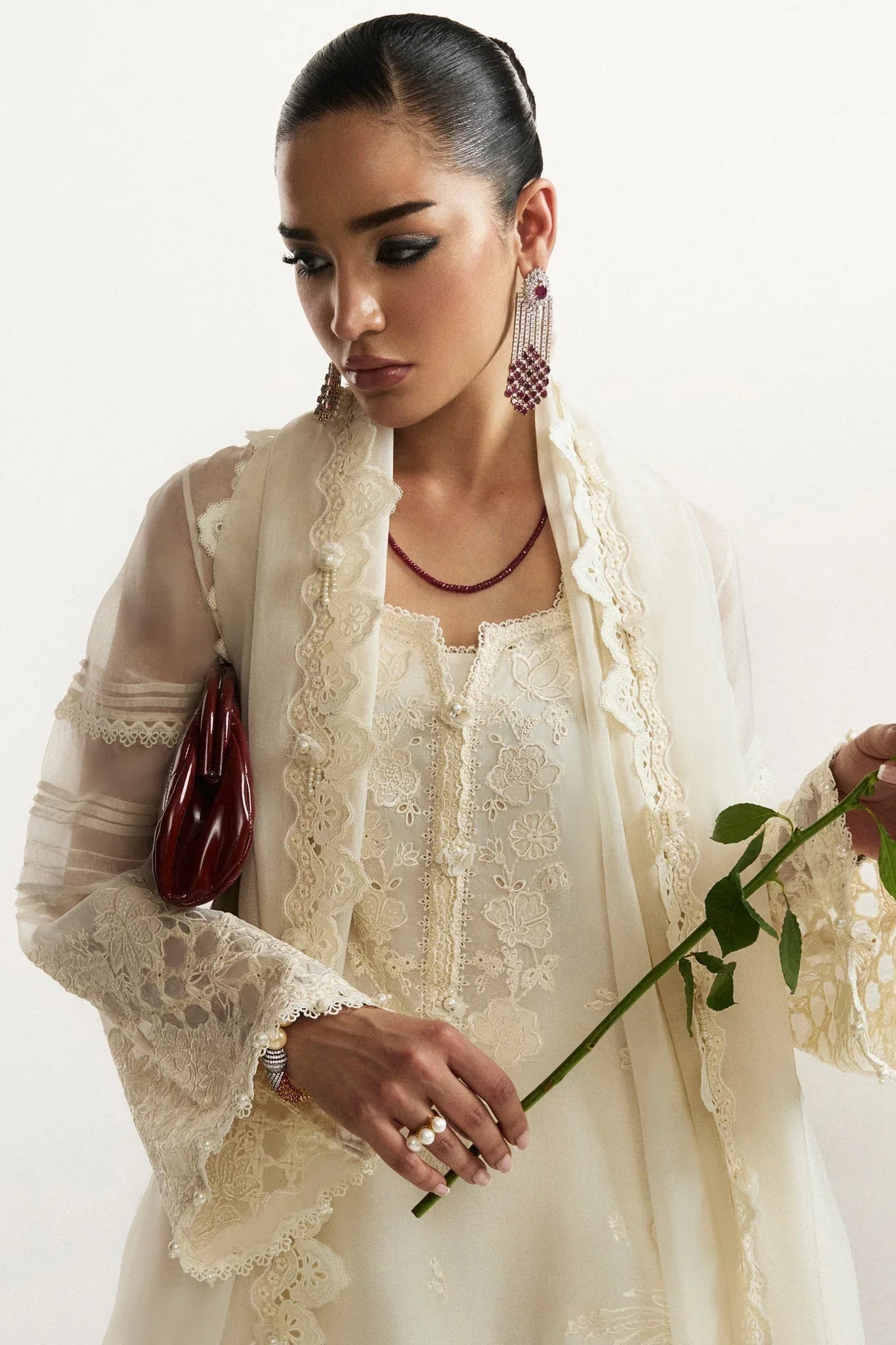 Elan I Vital Ornee I PERLE D’HIVER (EV-21353) - Aqsa Fabrics