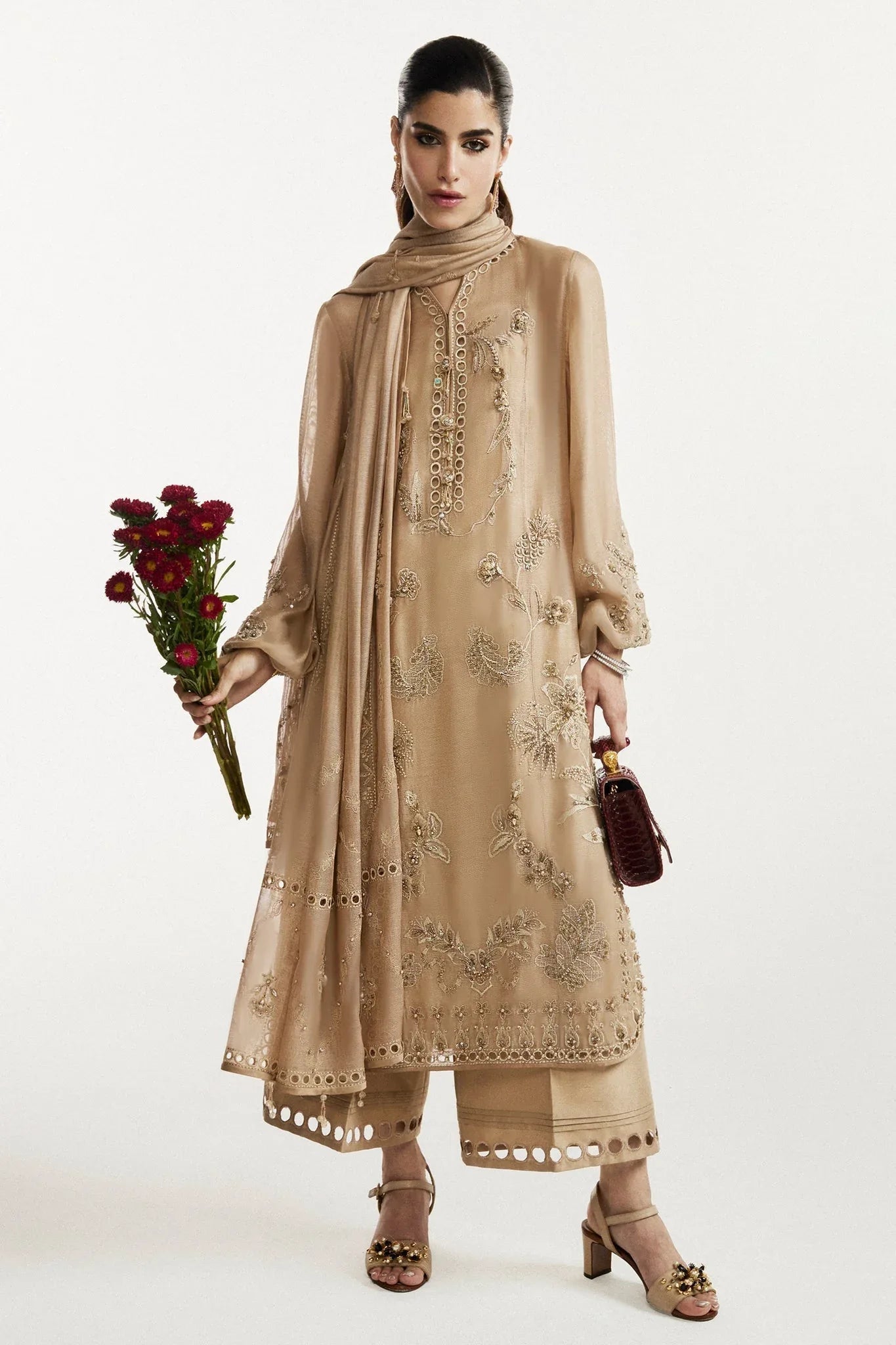 Elan I Vital Ornee I NUIT CÉLESTE (EV-21373) - Aqsa Fabrics