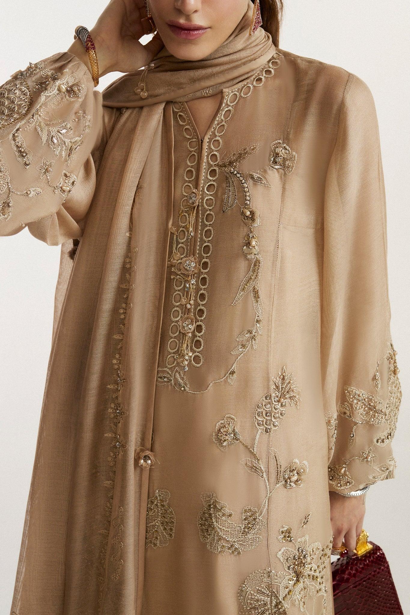 Elan I Vital Ornee I NUIT CÉLESTE (EV-21373) - Aqsa Fabrics