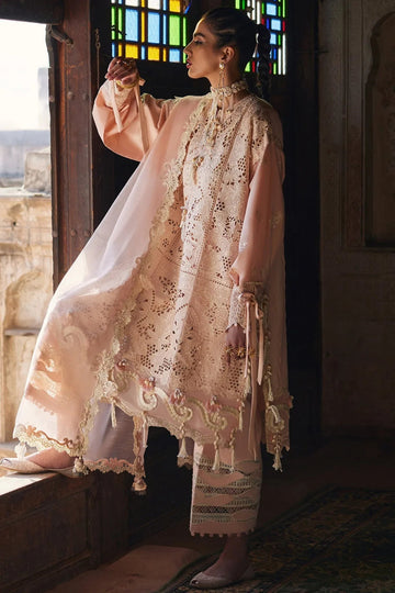 Elan | Luxury Lawn 25 | ISLA (EL25-02 A) - Aqsa Fabrics