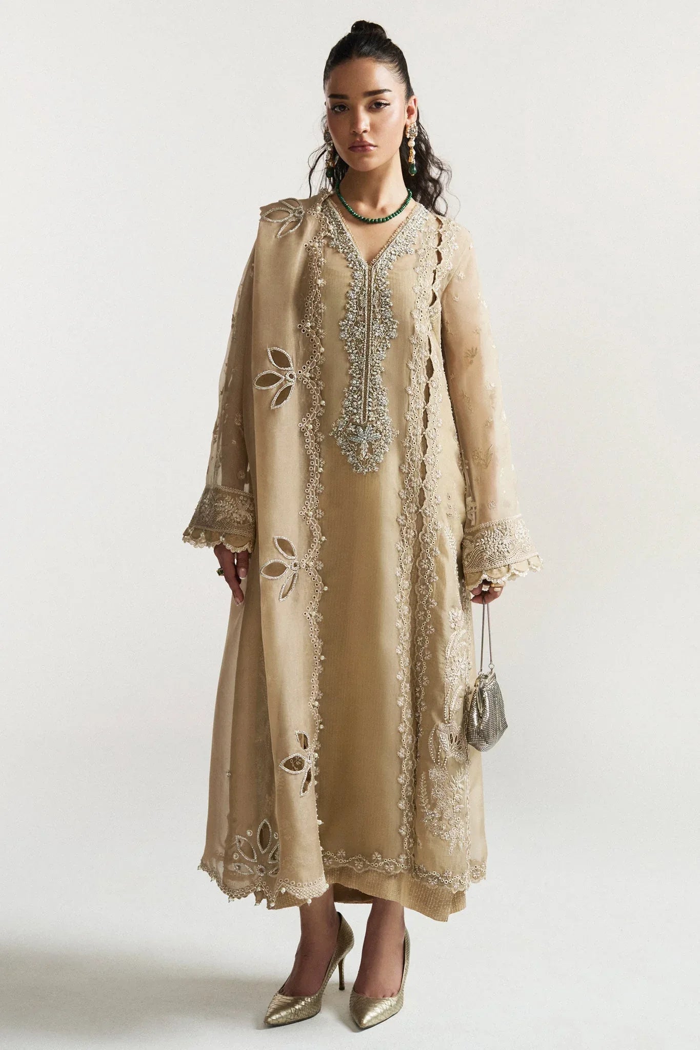 Elan I Vital Ornee I SOLEIL ÉLIXIR (EV-21372) - Aqsa Fabrics