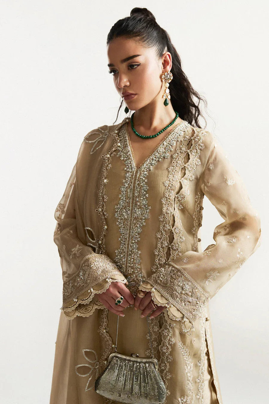 Elan | Vital Ornee | SOLEIL ÉLIXIR (EV-21372) - Aqsa Fabrics
