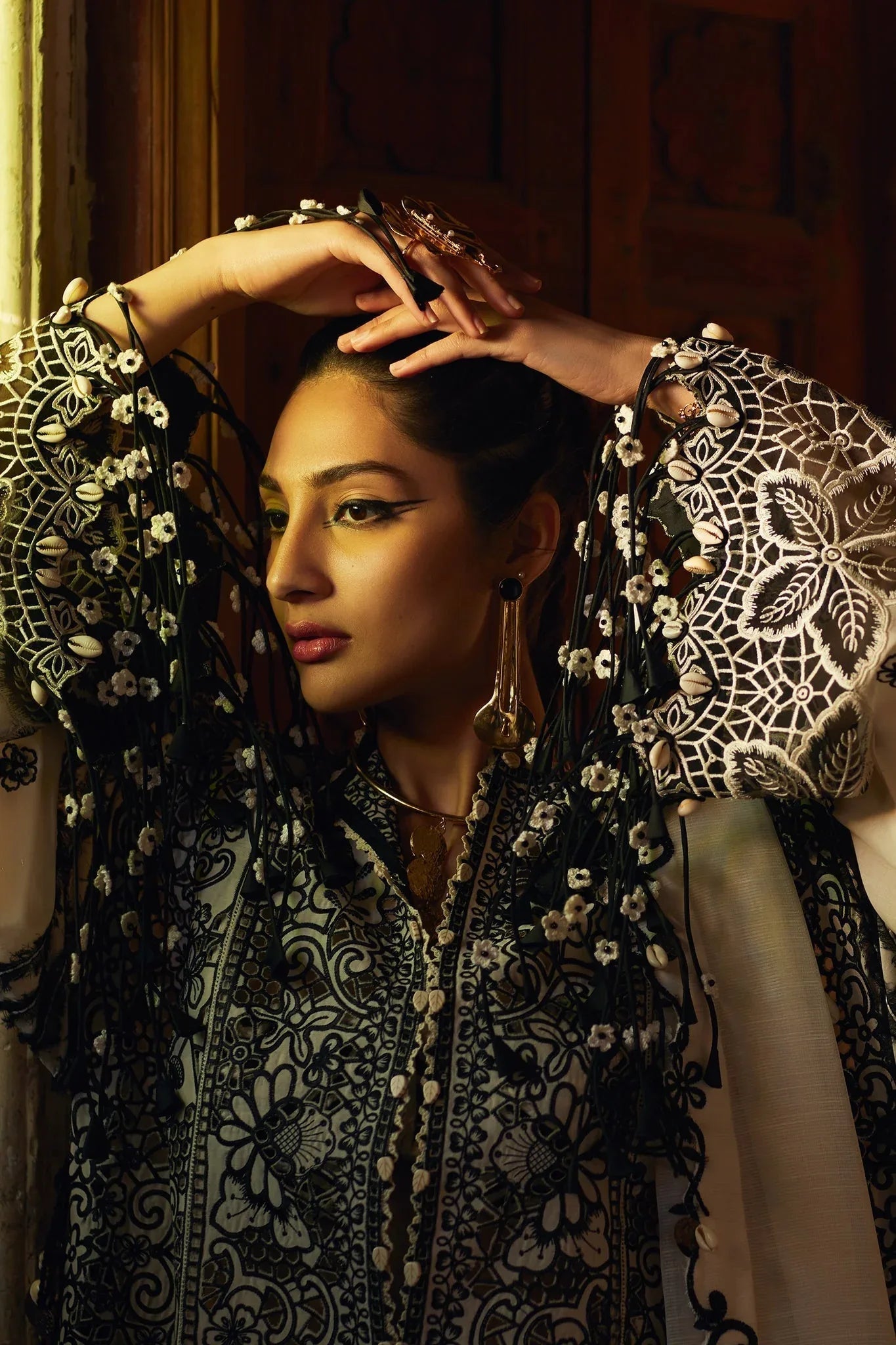 Elan | Luxury Lawn 25 | ISLA (EL25-02 B) - Aqsa Fabrics