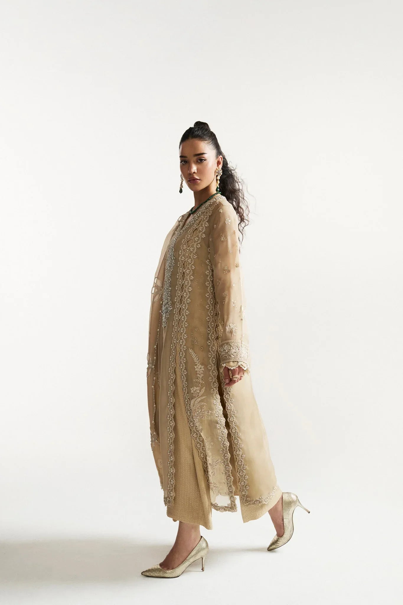 Elan I Vital Ornee I SOLEIL ÉLIXIR (EV-21372) - Aqsa Fabrics