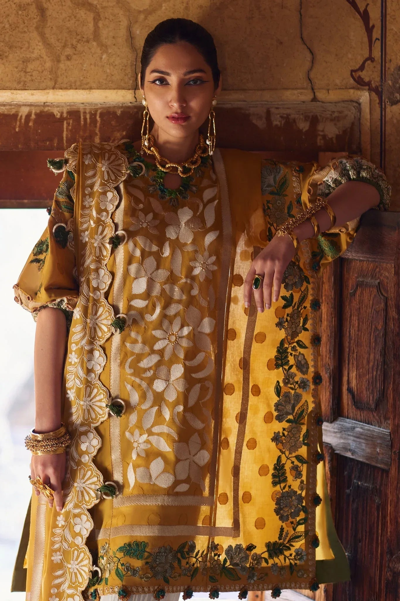 Elan | Luxury Lawn 25 | AURELIA (EL25-08 B) - Aqsa Fabrics