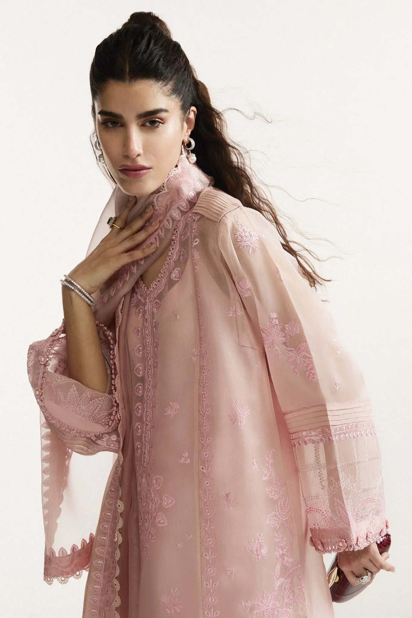 Elan I Vital Ornee I ROSÉA (EV-21354) - Aqsa Fabrics