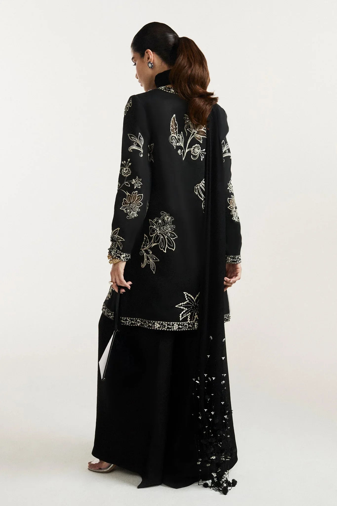 Elan I Vital Ornee I NOCTURNE ÉLITAIRE (EV-21360) - Aqsa Fabrics