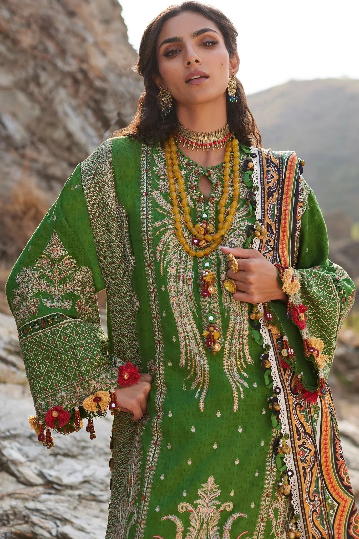 Elan | Winter Collection 24 | CORA (EW24-03) - Aqsa Fabrics
