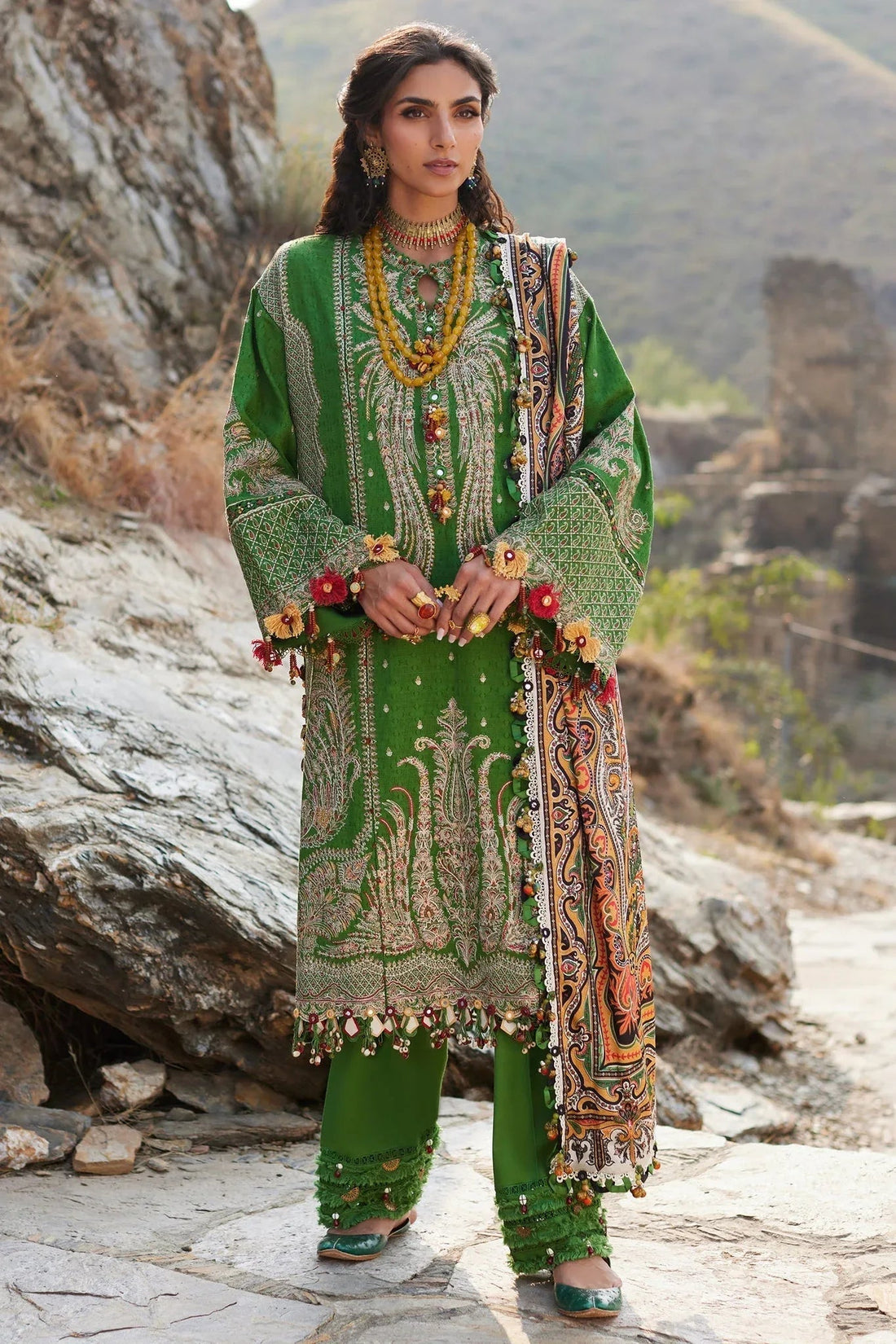 Elan | Winter Collection 24 | CORA (EW24-03) - Aqsa Fabrics