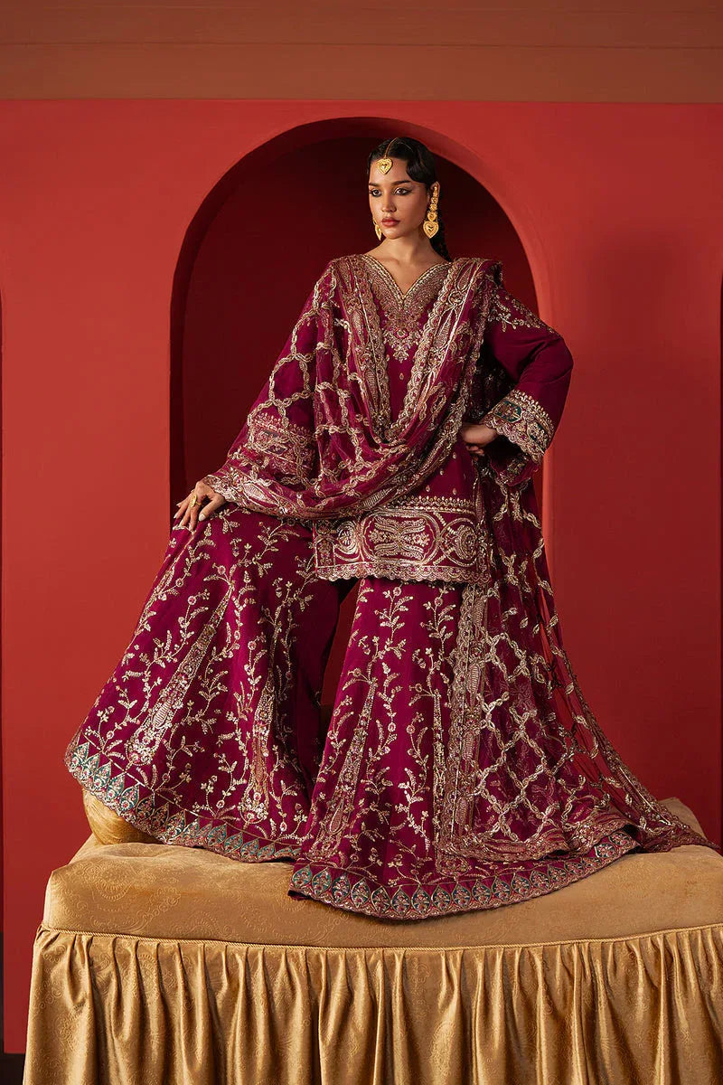 Afrozeh | Divani Silk 25 | Shamal - Aqsa Fabrics