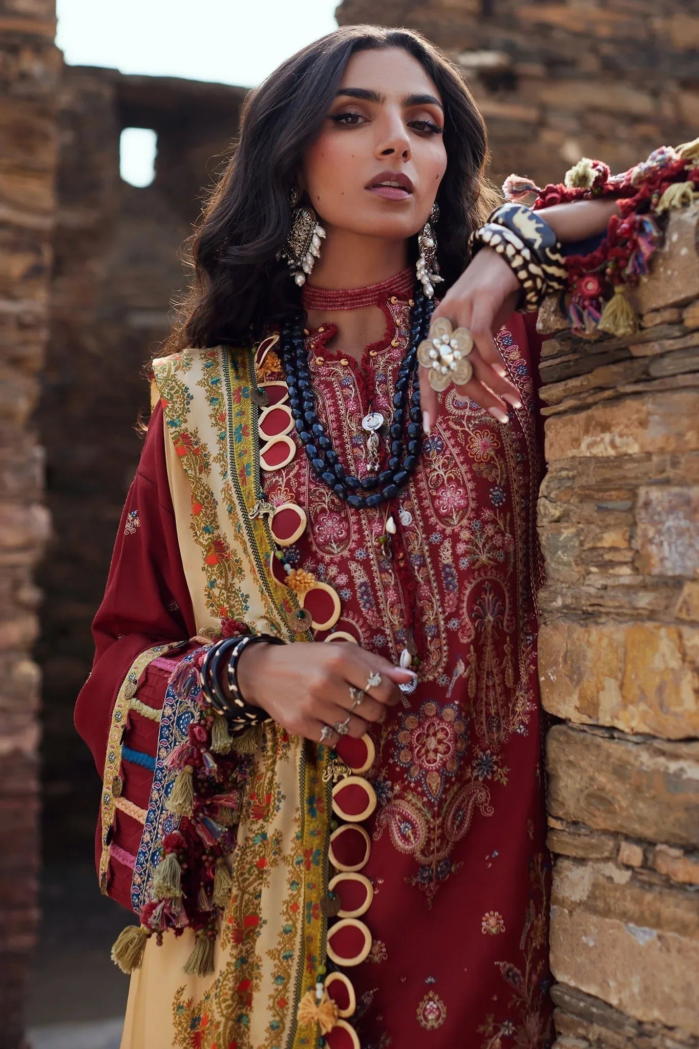 Elan | Winter Collection 24 | ELNAZ (EW24-07) - Aqsa Fabrics