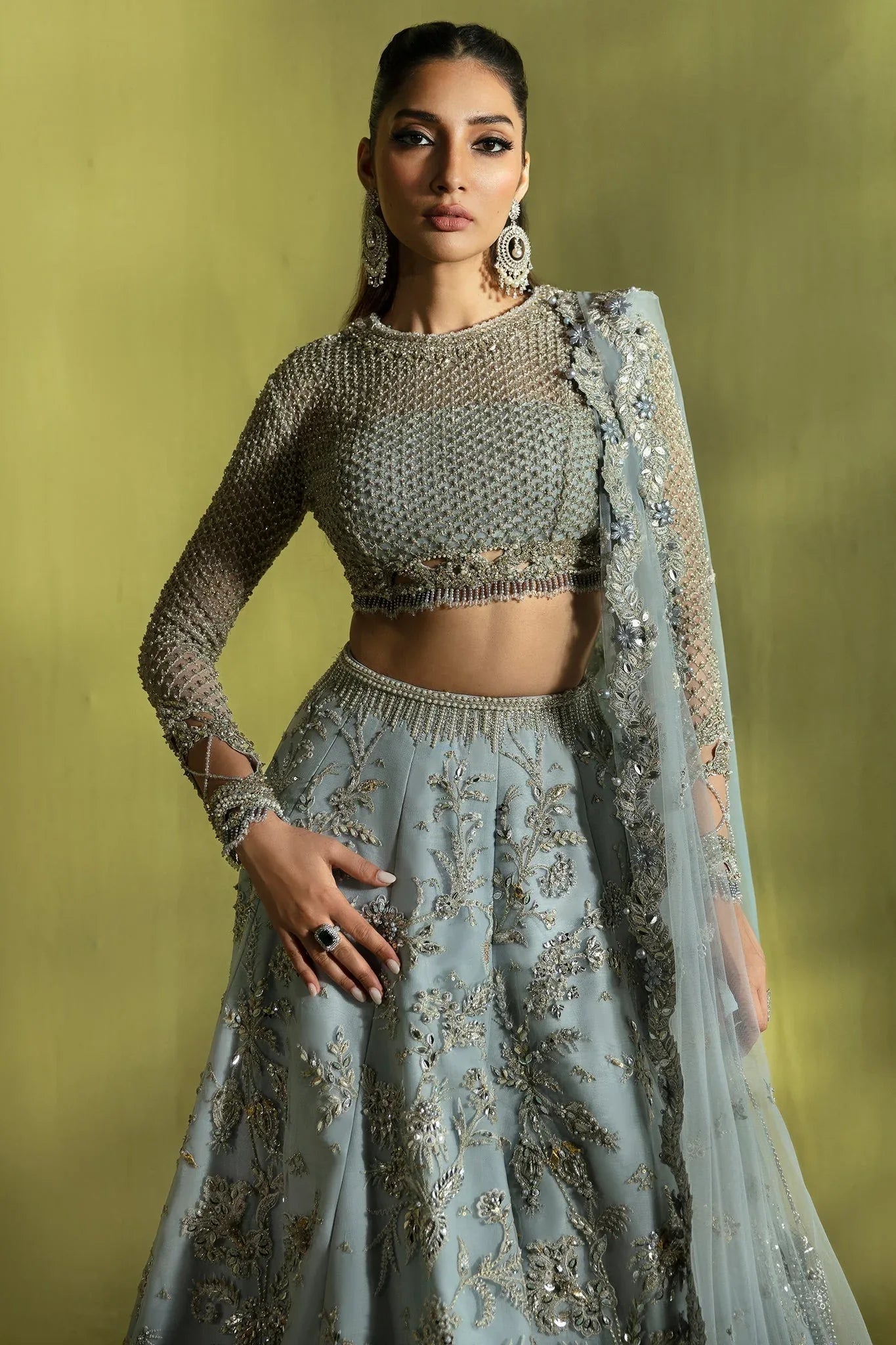 Elan | Pret Crepuscule | CRISTAL D’AUBE (EP-21305) - Aqsa Fabrics