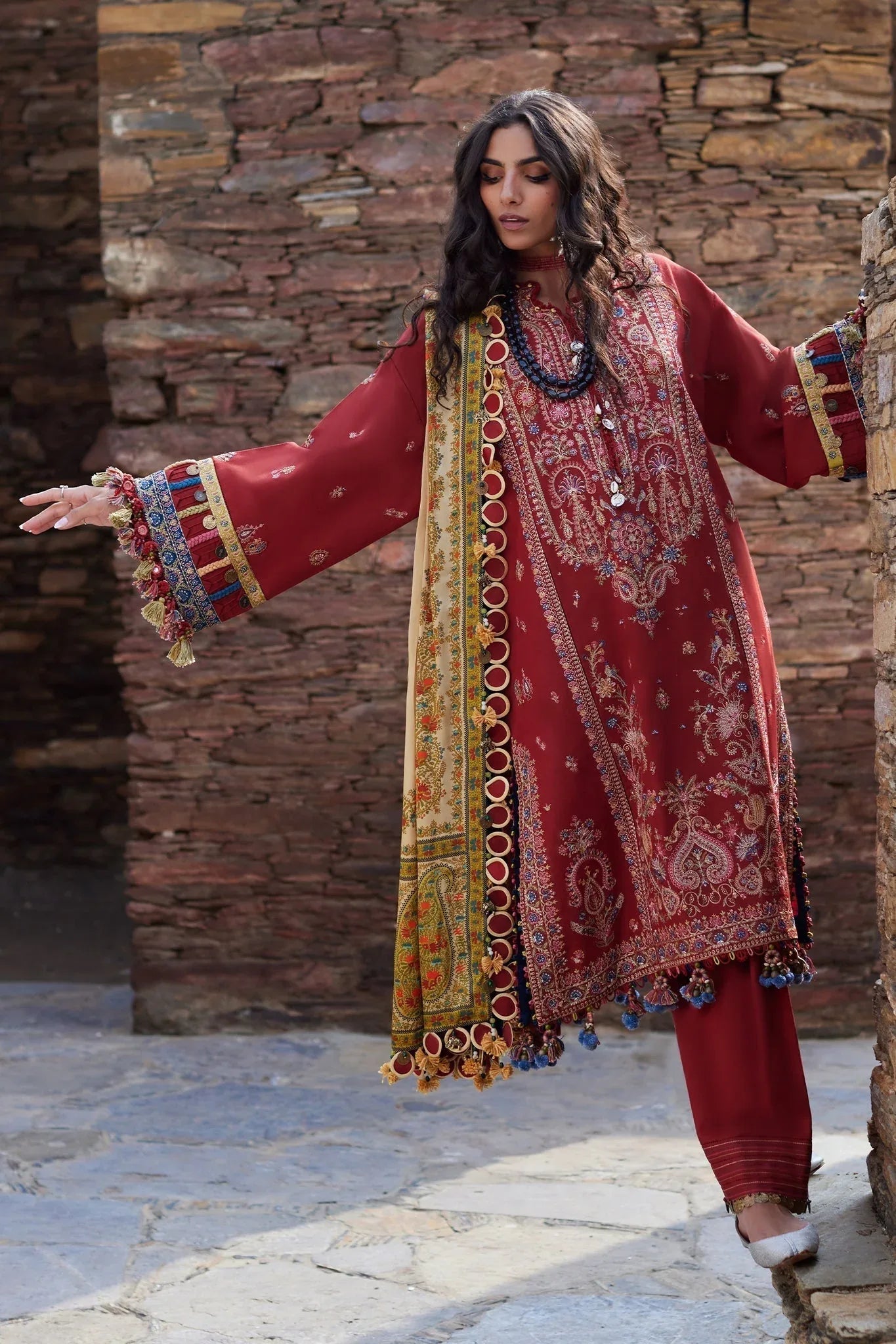 Elan | Winter Collection 24 | ELNAZ (EW24-07) - Aqsa Fabrics