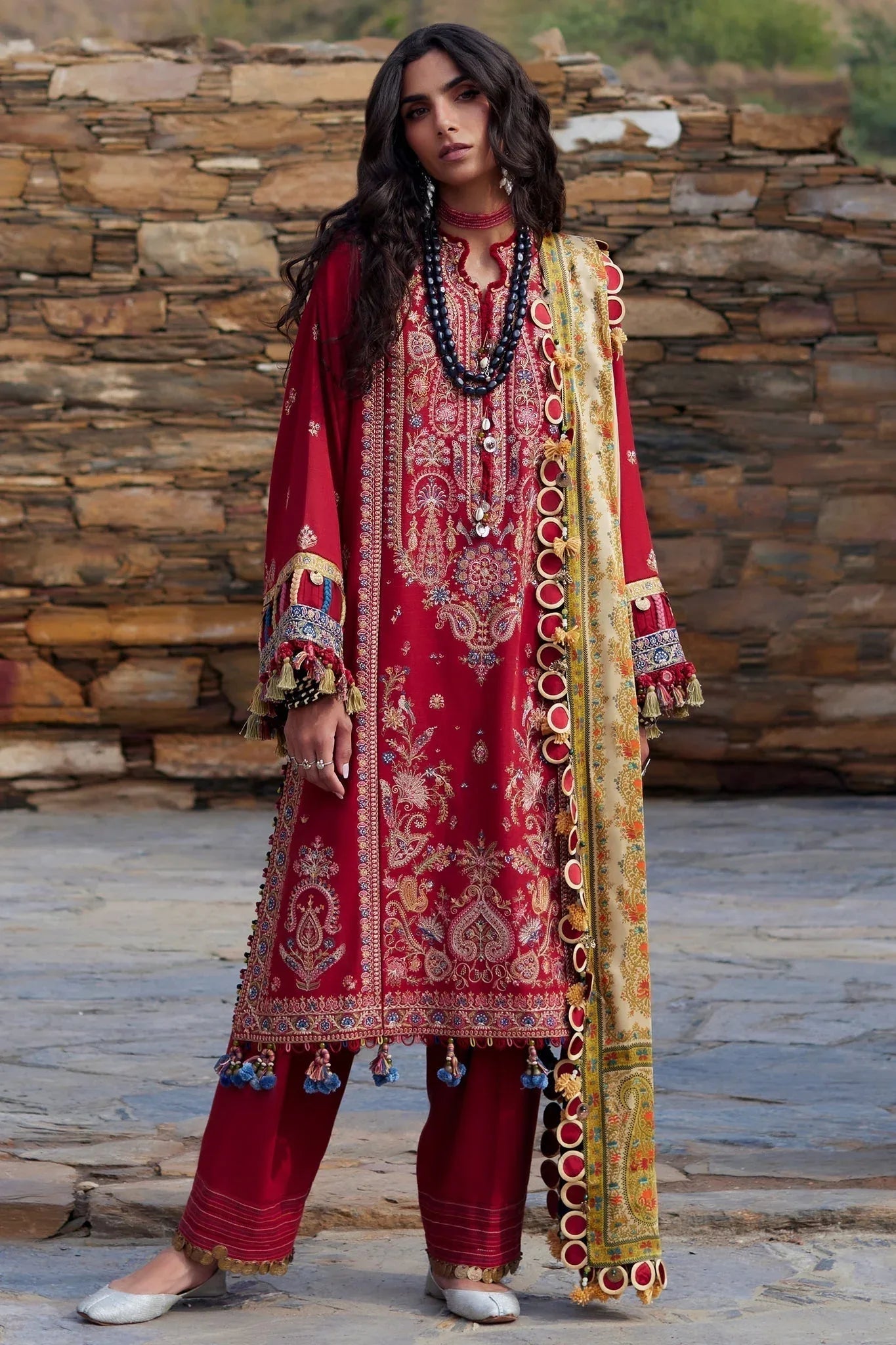 Elan | Winter Collection 24 | ELNAZ (EW24-07) - Aqsa Fabrics