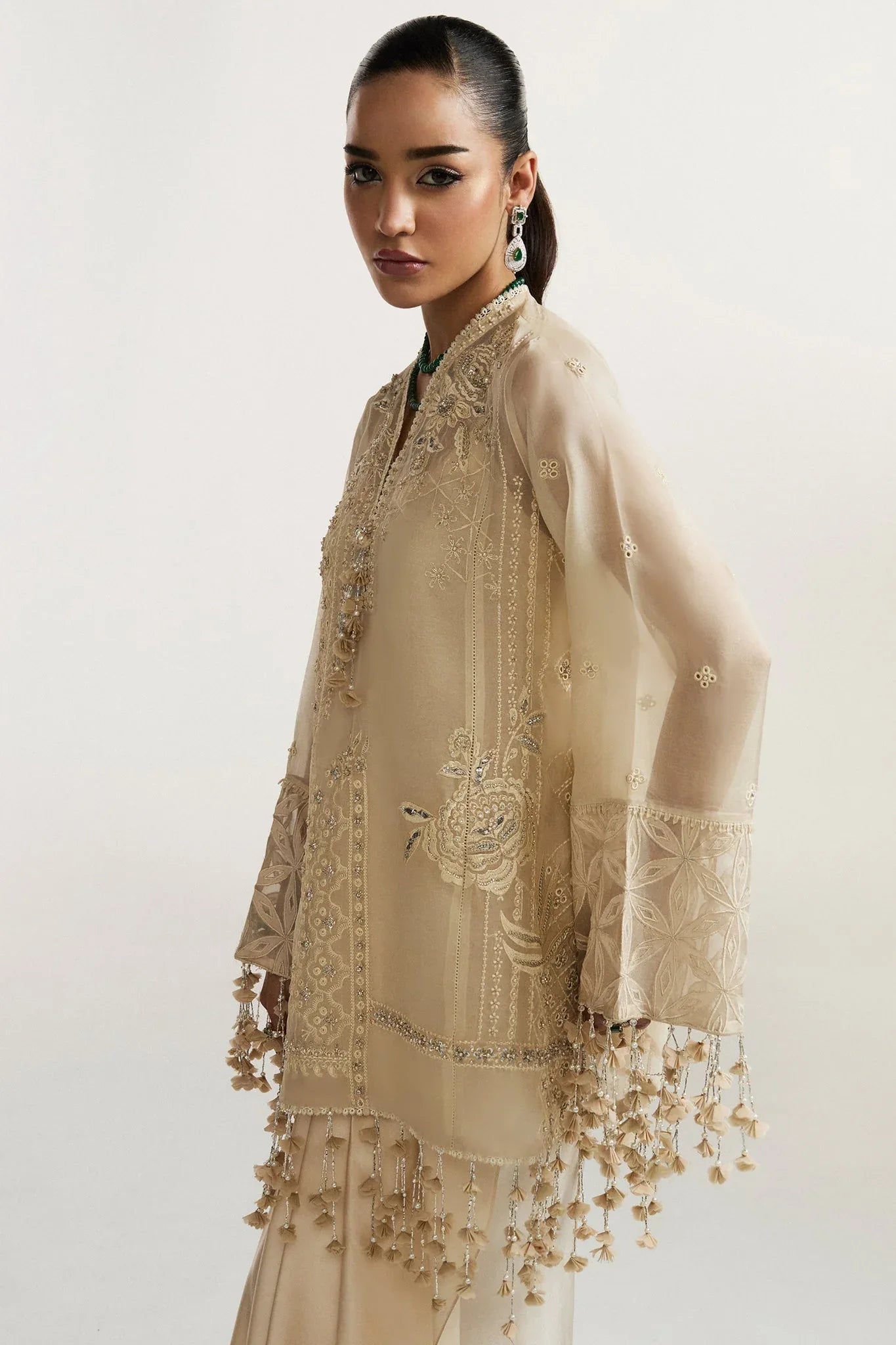Elan I Vital Ornee I SOLENNE D'OR (EV-21356) - Aqsa Fabrics