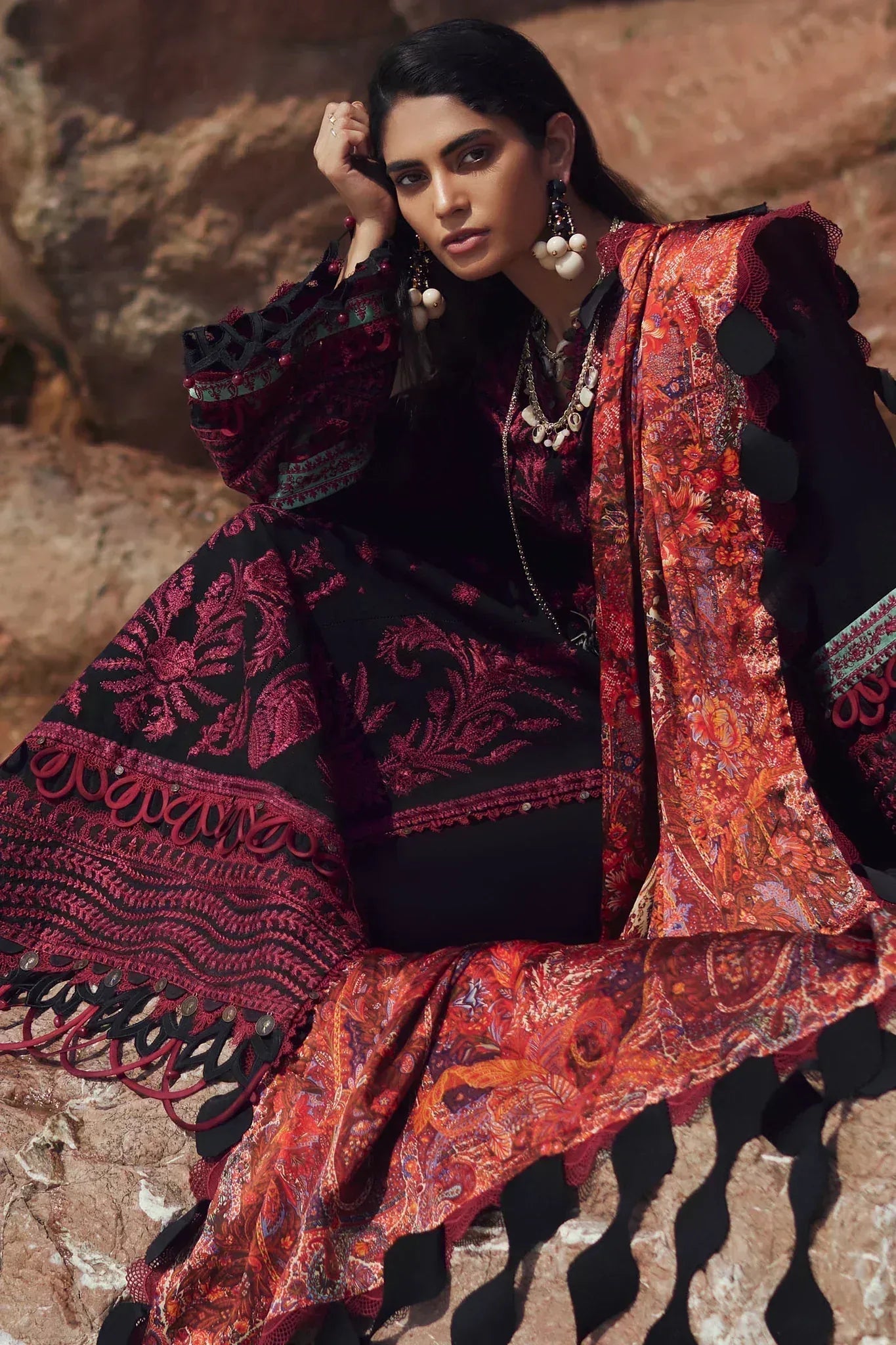 Elan | Winter 23 | MEDEA (EW23-10) - Aqsa Fabrics