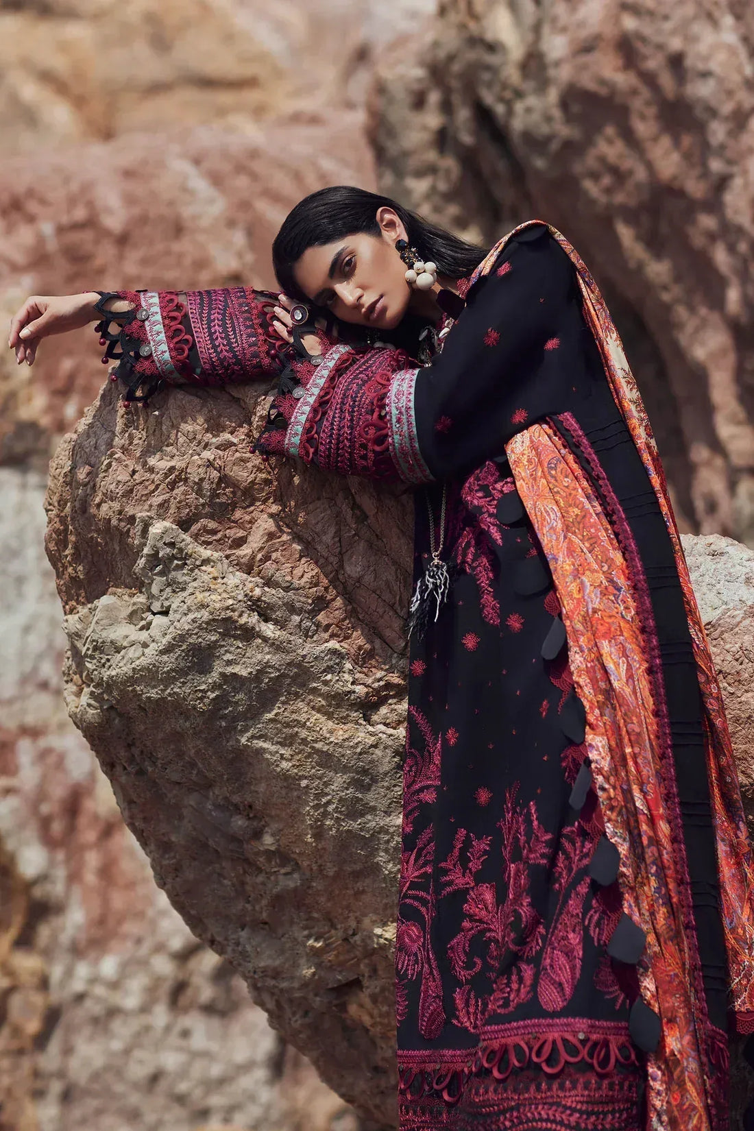 Elan | Winter 23 | MEDEA (EW23-10) - Aqsa Fabrics
