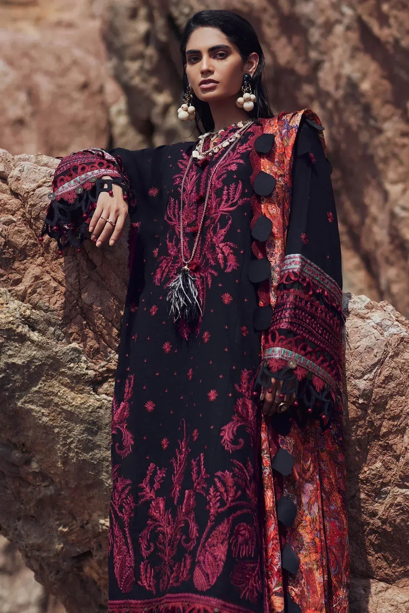 Elan | Winter 23 | MEDEA (EW23-10) - Aqsa Fabrics