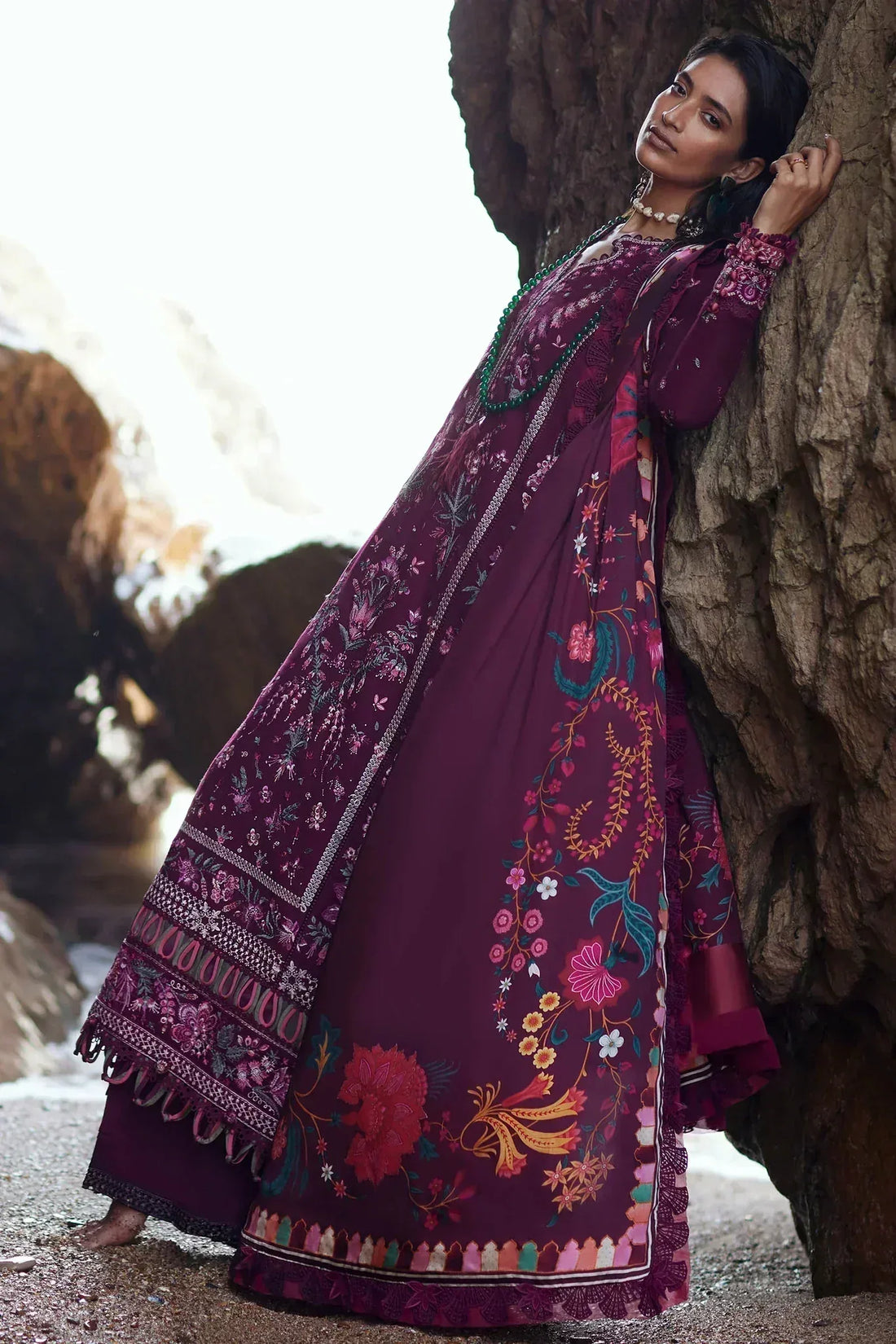 Elan | Winter 23 | ELNAZ (EW23-05) - Aqsa Fabrics
