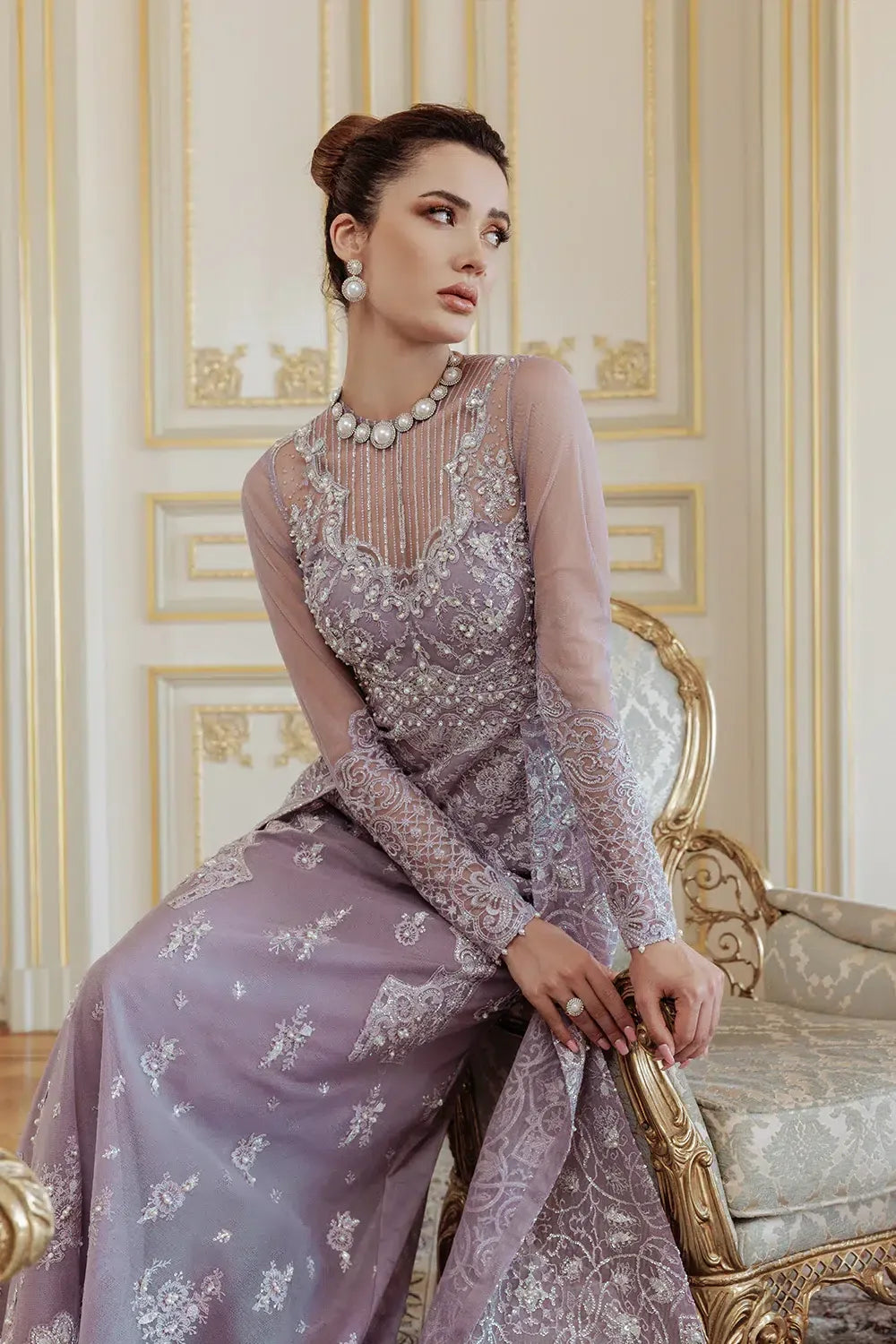 Saira Rizwan | Lumiere Festive 23 | MIA SR-02 - Aqsa Fabrics