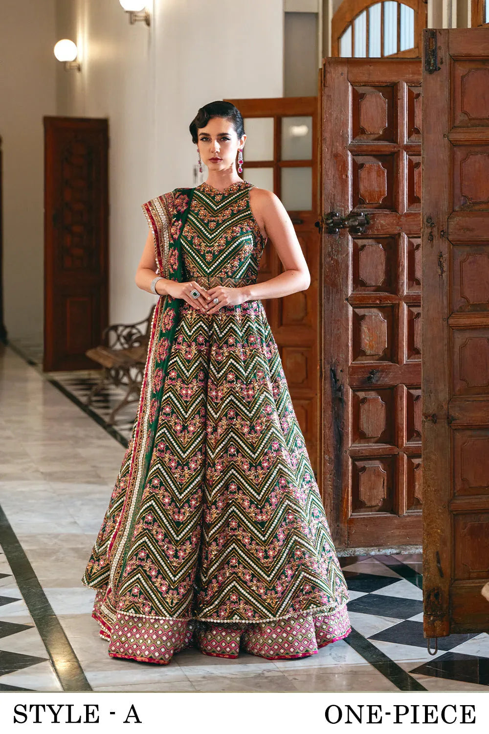Saira Rizwan | Naqsh Festive | SRN24-06 Penelope - Aqsa Fabrics