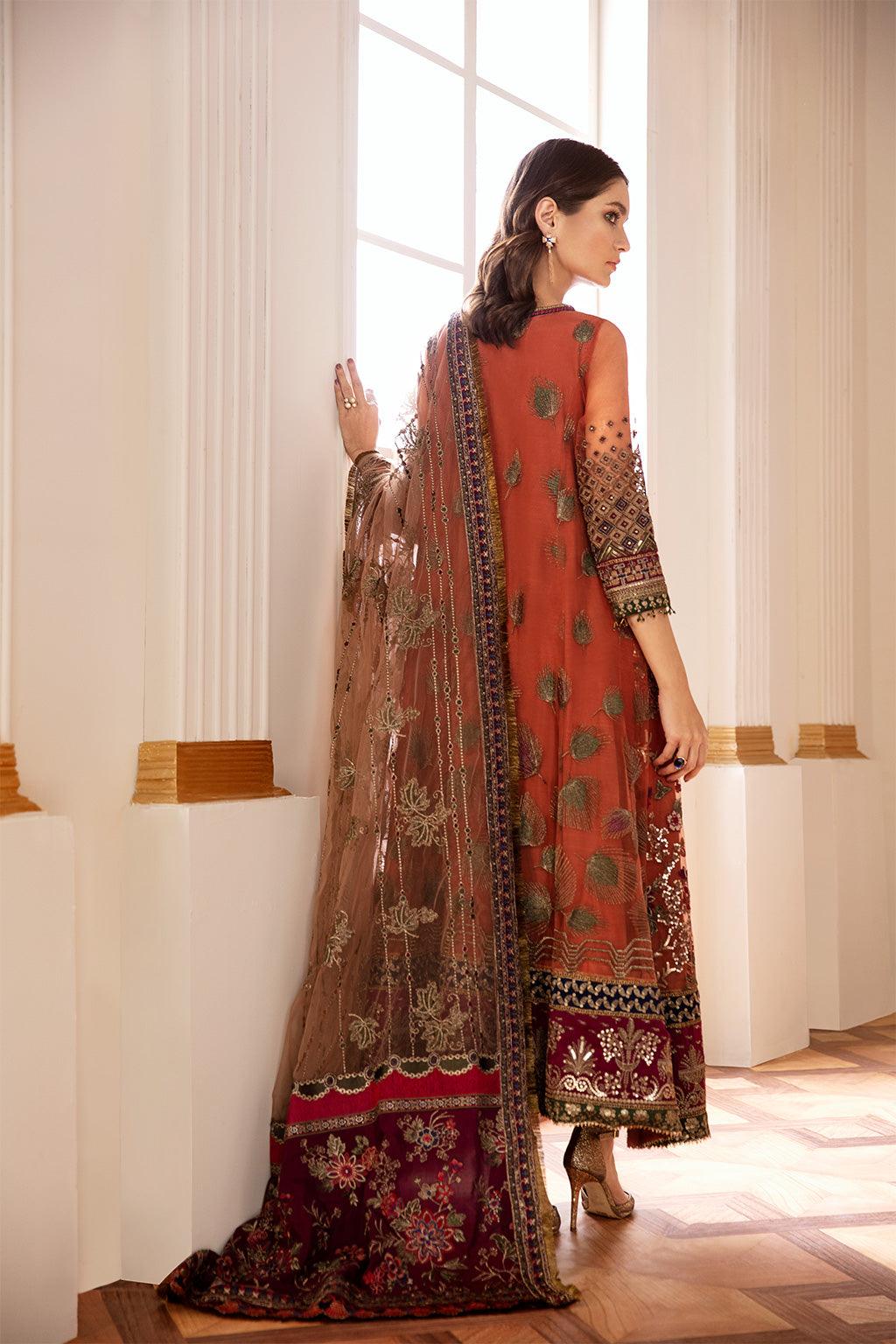 EMBROIDERED NET CH07-03 STITCHED
