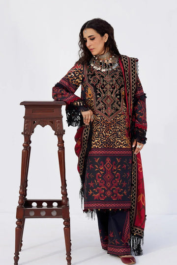 Saira Rizwan | Winter Khaddar 25 | NAZ-SRW25-09 - Aqsa Fabrics