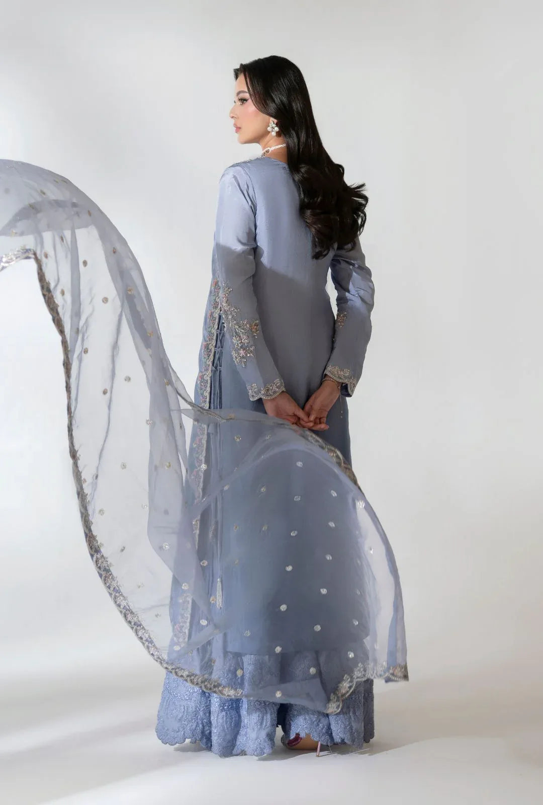 AJR Couture | Luxe Pret 25 |  Drape Divine - Aqsa Fabrics